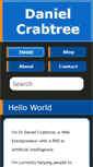 Mobile Screenshot of danielcrabtree.com